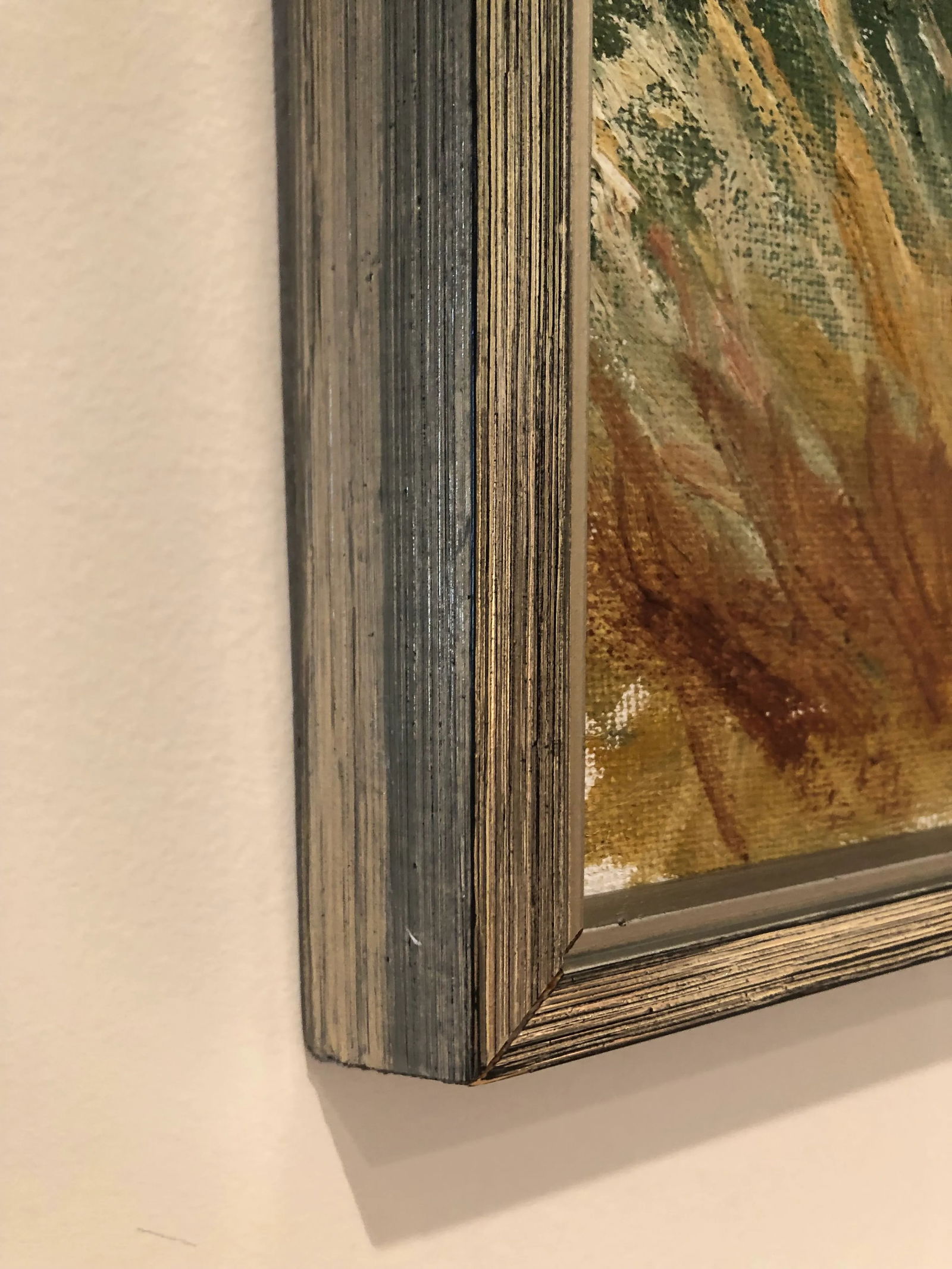 Mid 20th Century Vintage Swedish Coastal Painting - 7