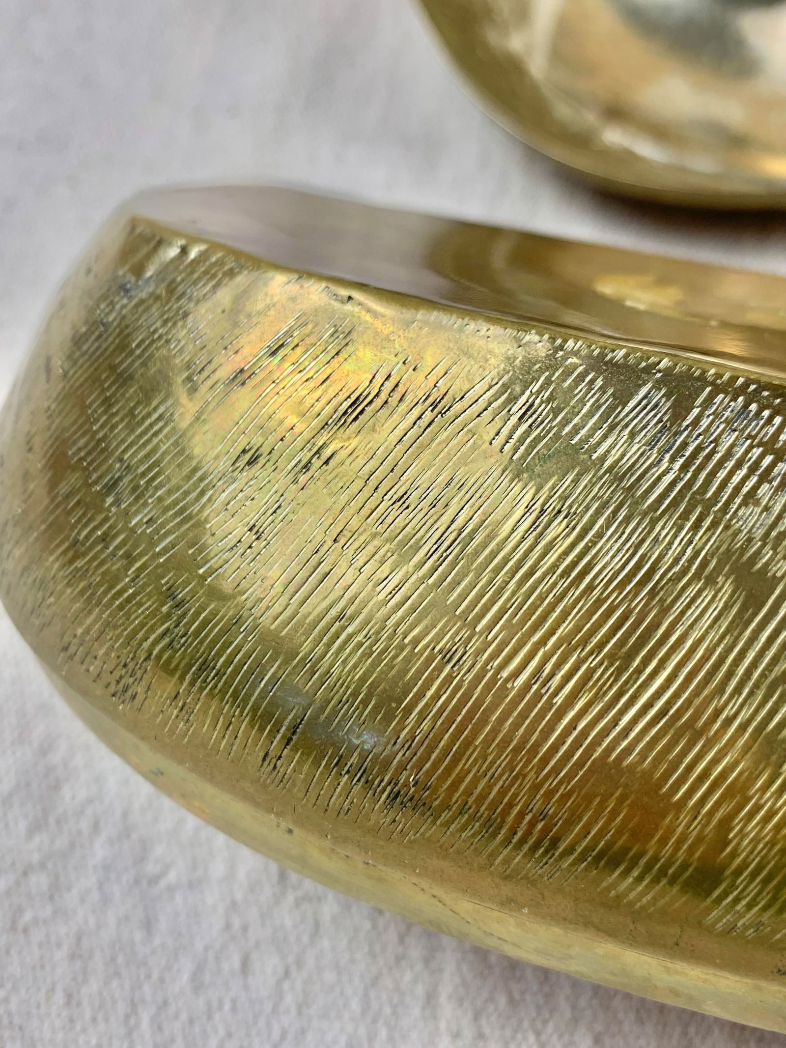 Vintage Brass Bull Repousse Box - 9