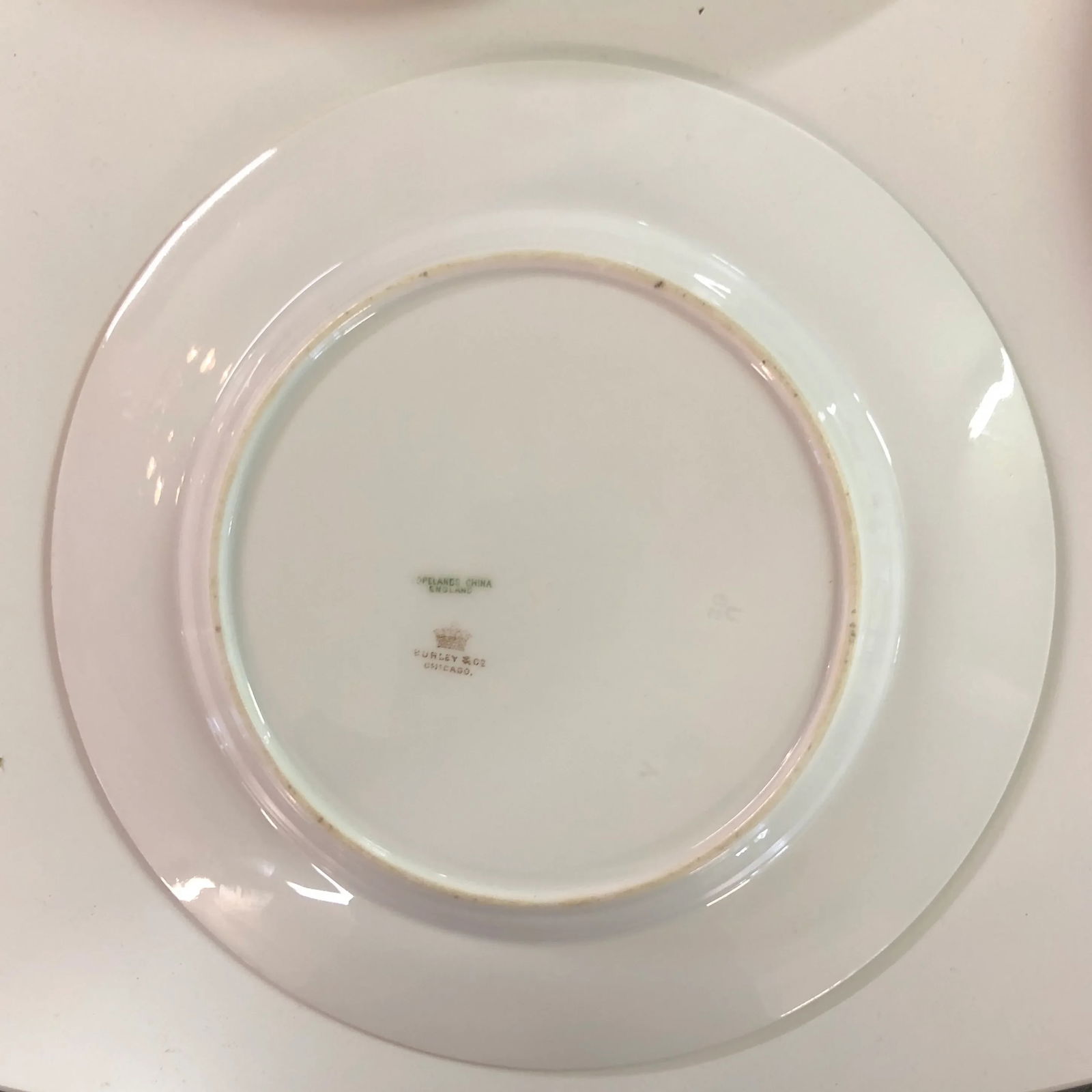 Circa 1902 Copeland Gold and Red Decorative Plates- Set of 10 - 6