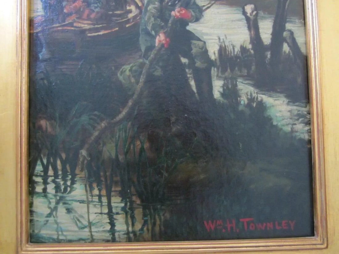 Young Boy Fishing Oil Painting - 4