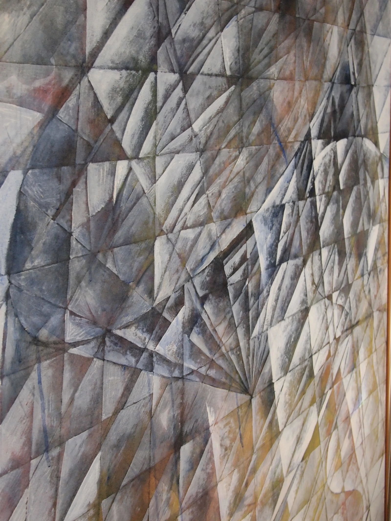 1985 Original Abstract Expressionist Shichiro Enjoji Abstract Expressionist Acrylic Painting on Canv - 10