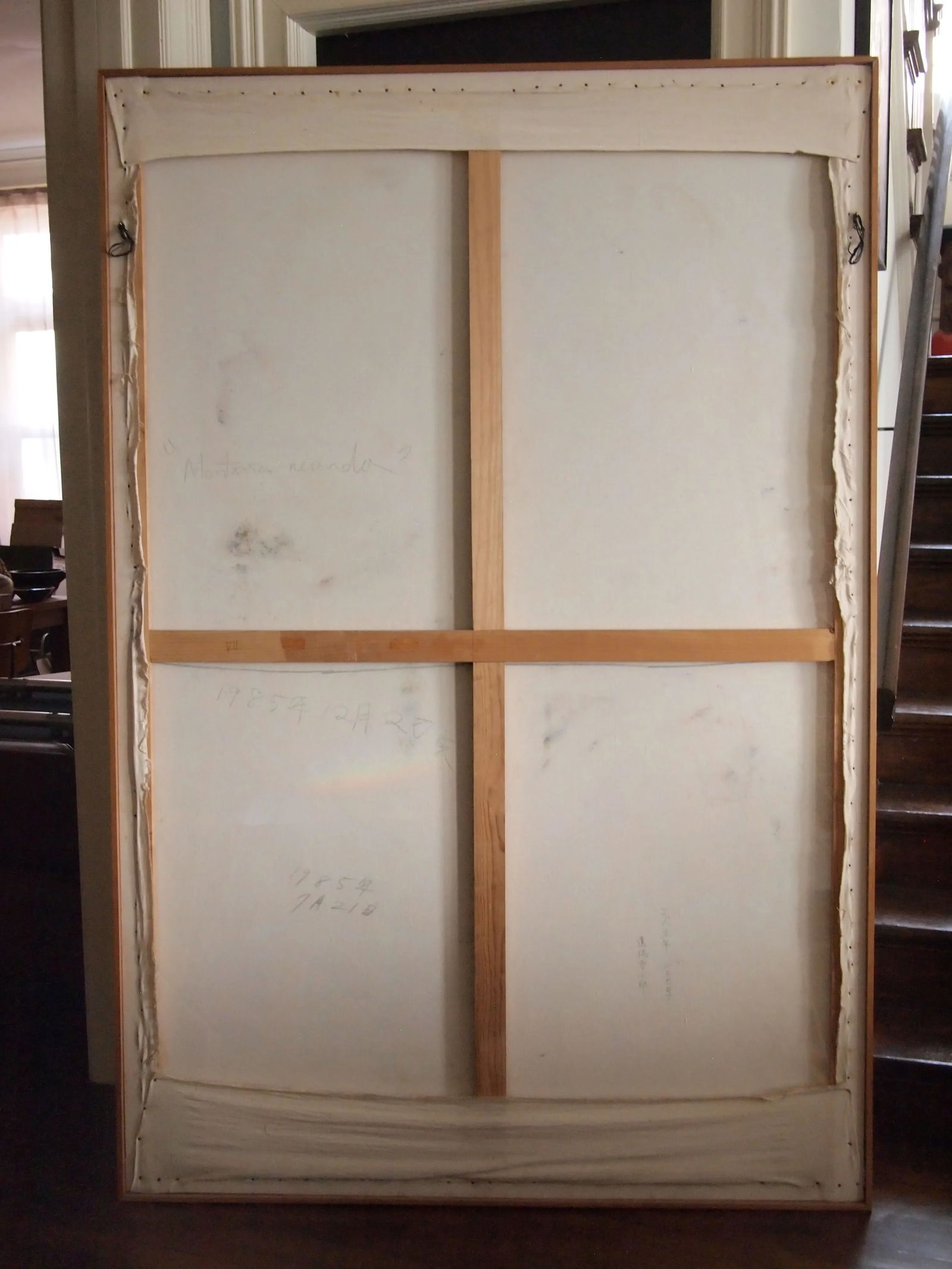 1985 Original Abstract Expressionist Shichiro Enjoji Abstract Expressionist Acrylic Painting on Canv - 11