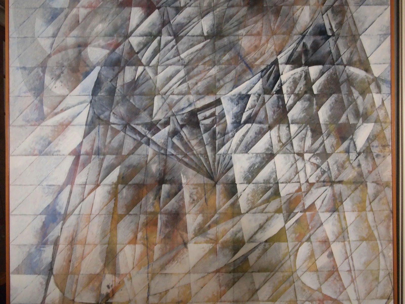 1985 Original Abstract Expressionist Shichiro Enjoji Abstract Expressionist Acrylic Painting on Canv - 4