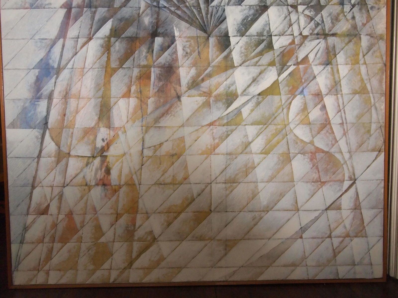 1985 Original Abstract Expressionist Shichiro Enjoji Abstract Expressionist Acrylic Painting on Canv - 5