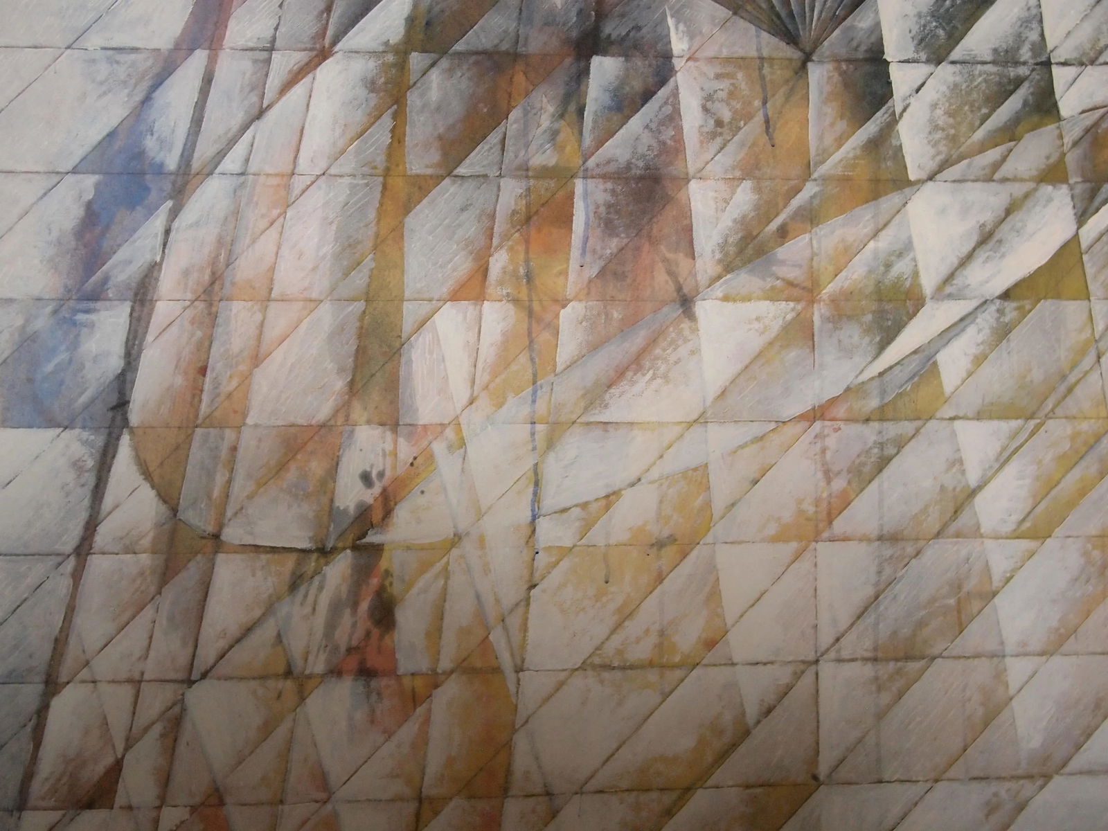 1985 Original Abstract Expressionist Shichiro Enjoji Abstract Expressionist Acrylic Painting on Canv - 7