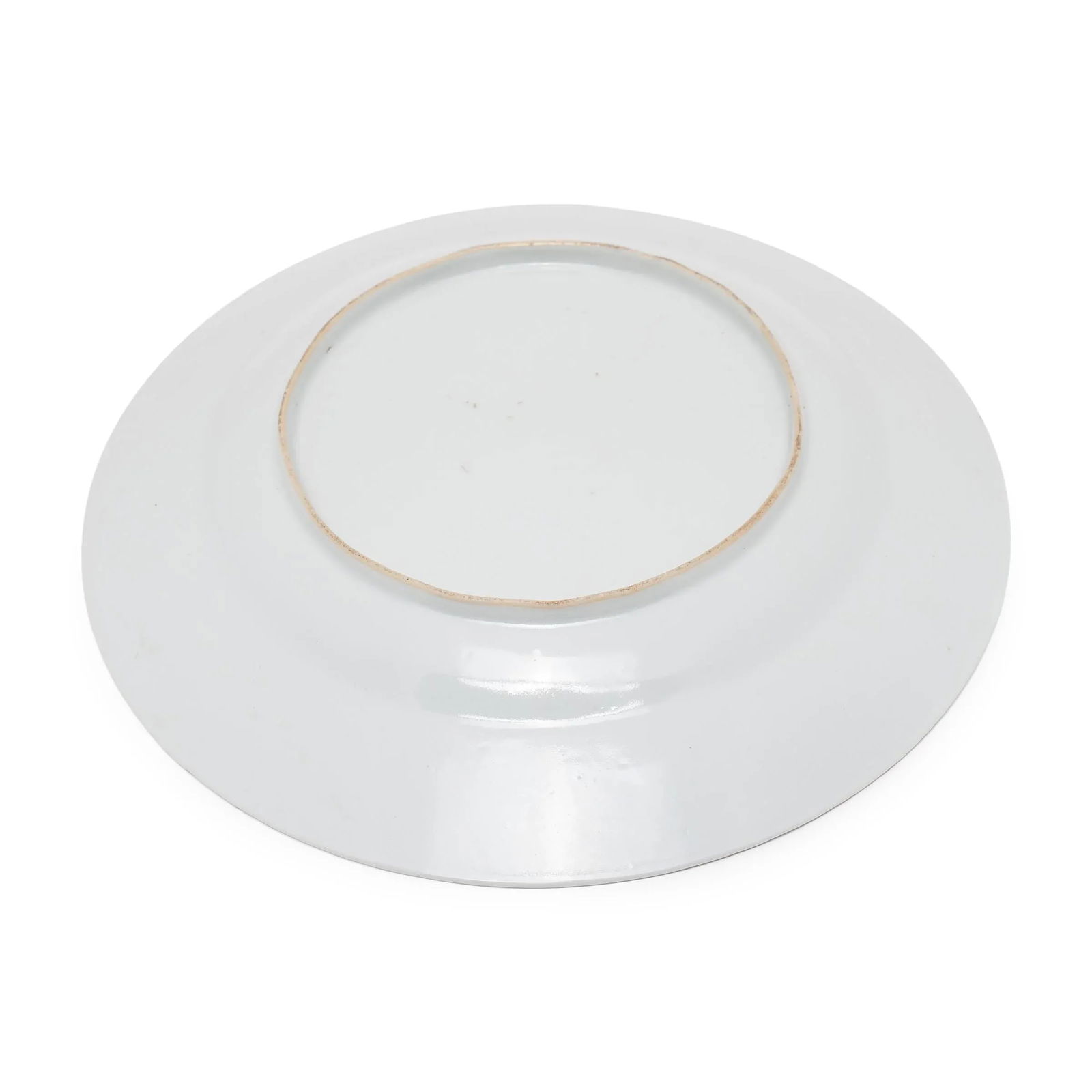 Chinese Famille Rose Plate With Garden Scene, C. 1900 - 4