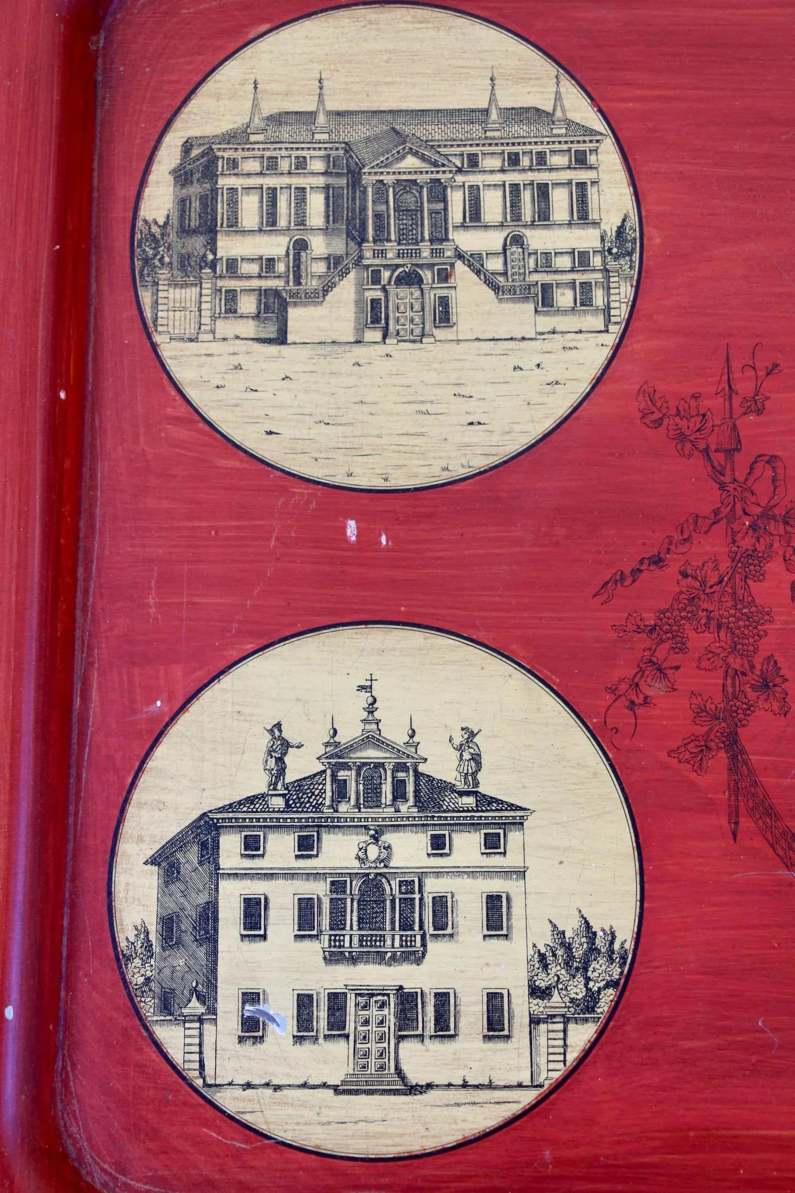 Mottahedeh Tole Architectural Tray - 4