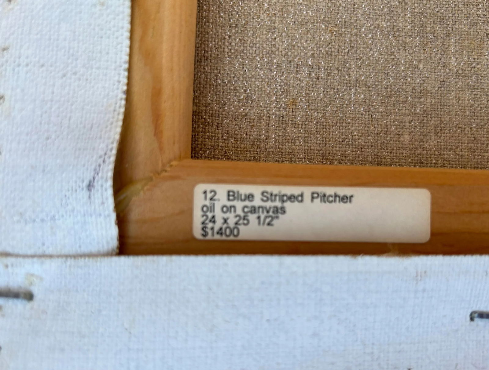 1980s Original Impressionist Still Life Oil Painting on Linen - 6