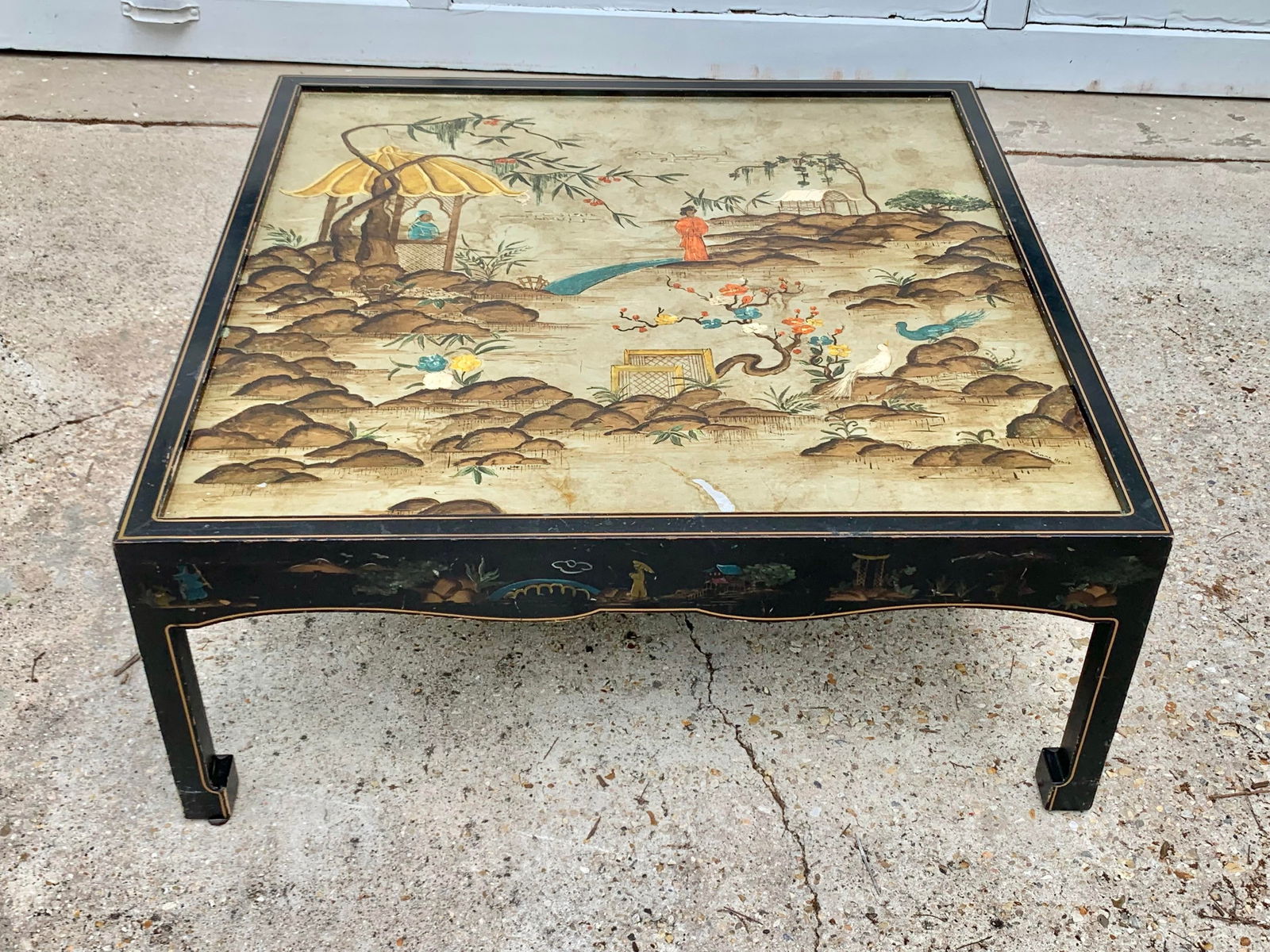 Vintage Chinoiserie Coffee Table by Katherine Henick - 2