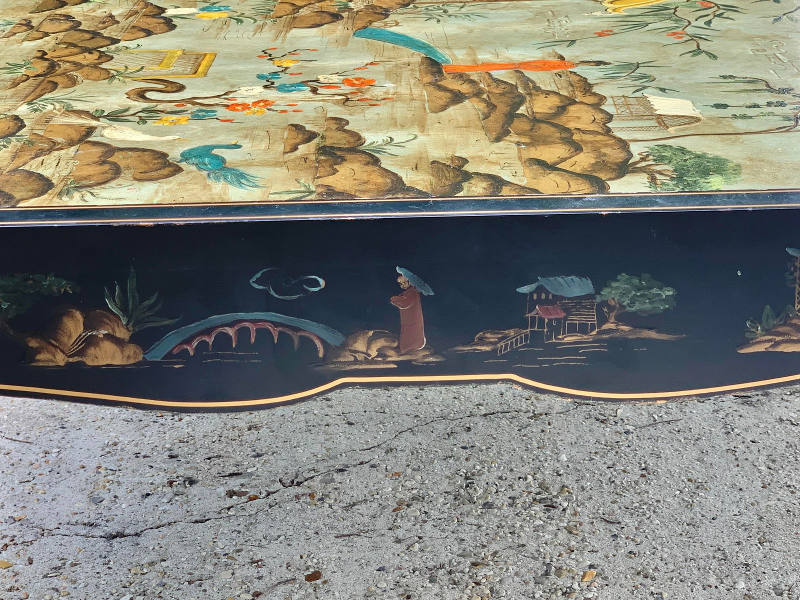 Vintage Chinoiserie Coffee Table by Katherine Henick - 7