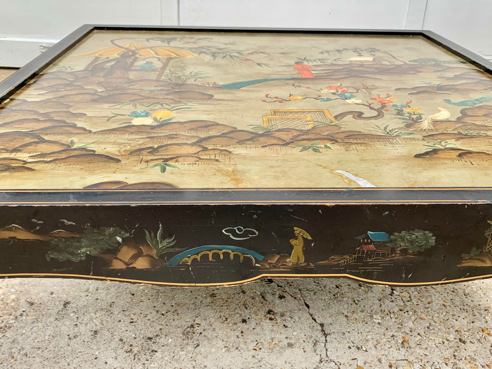 Vintage Chinoiserie Coffee Table by Katherine Henick - 8