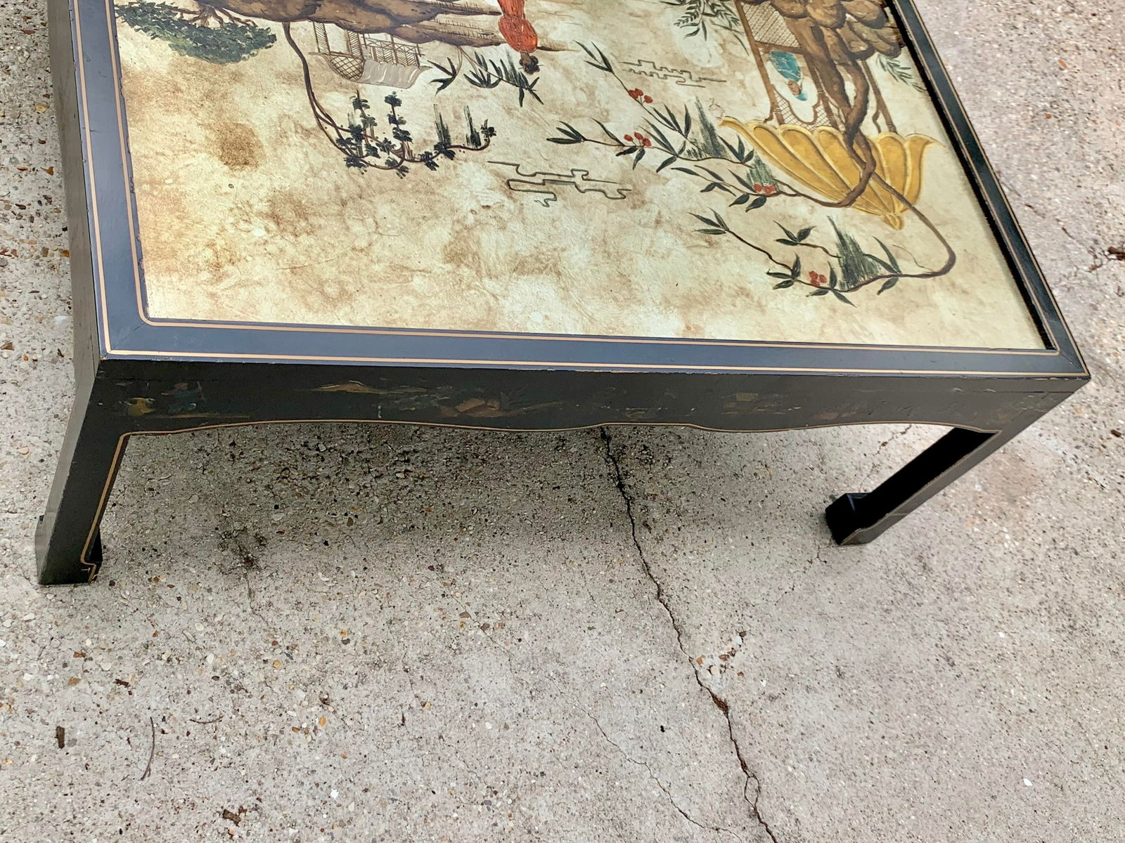 Vintage Chinoiserie Coffee Table by Katherine Henick - 9