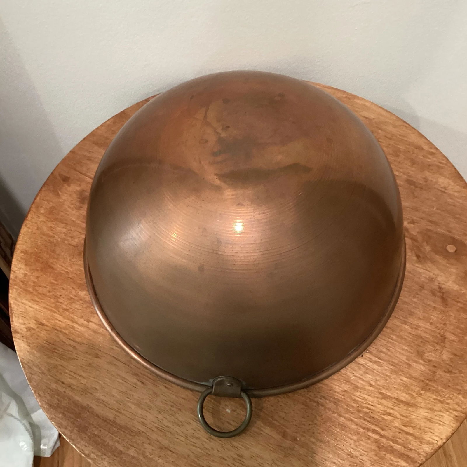 Antique Copper Mixing Bowls, Late 19th Century - Set of 2 - 4