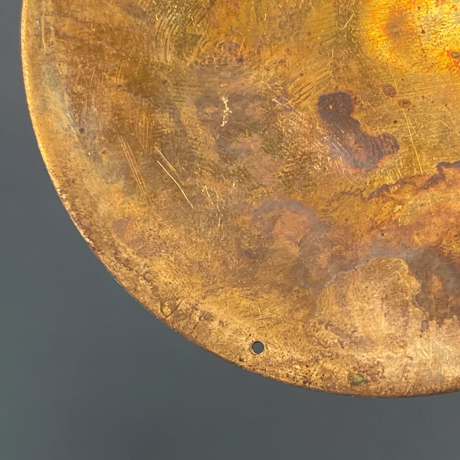 1940s Unmounted Us Army Air Force Insignia Equipment Metal Brass Plaque Badge - 10