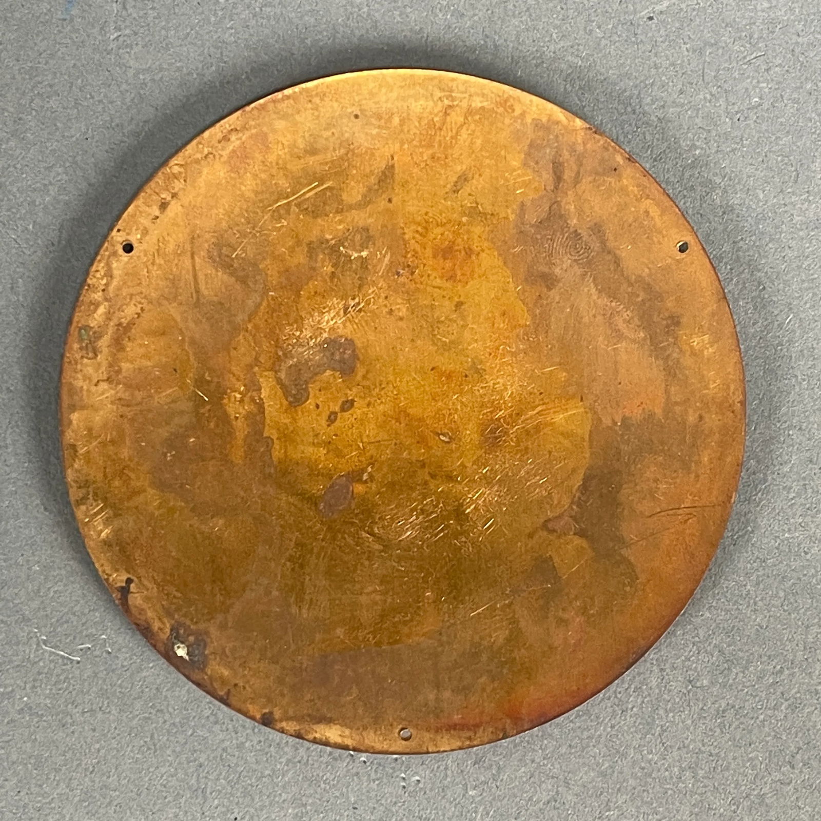 1940s Unmounted Us Army Air Force Insignia Equipment Metal Brass Plaque Badge - 2