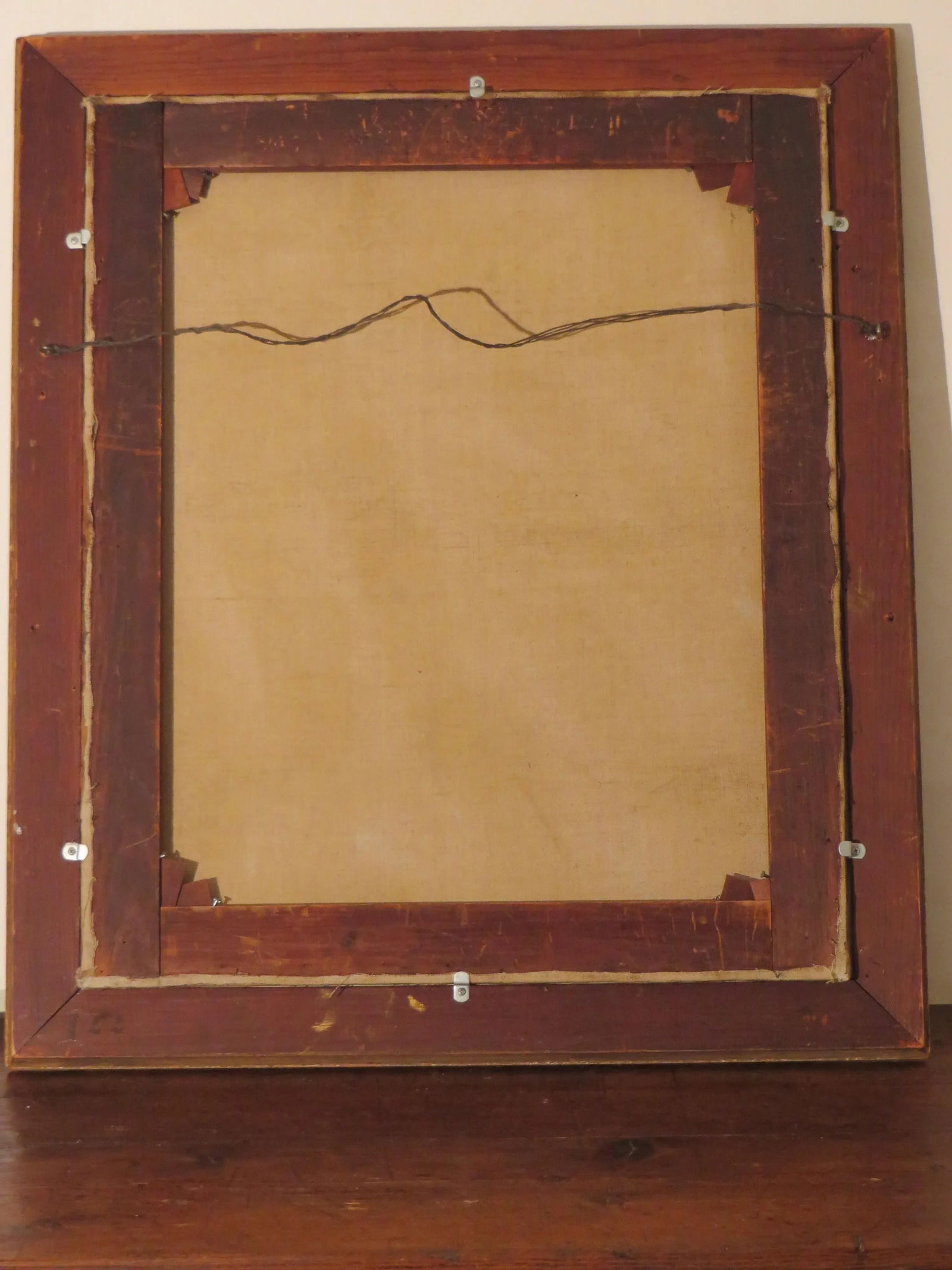 Antique Oil on Canvas Painting of a Woman - 8