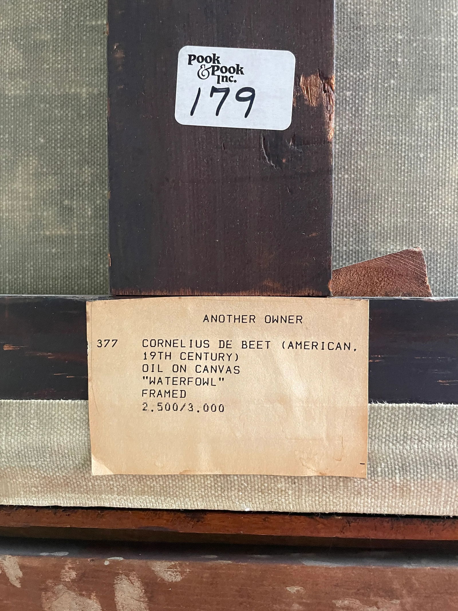 19th Century Realist Landscape Oil Painting of Ducks with Hawk, Framed - 2