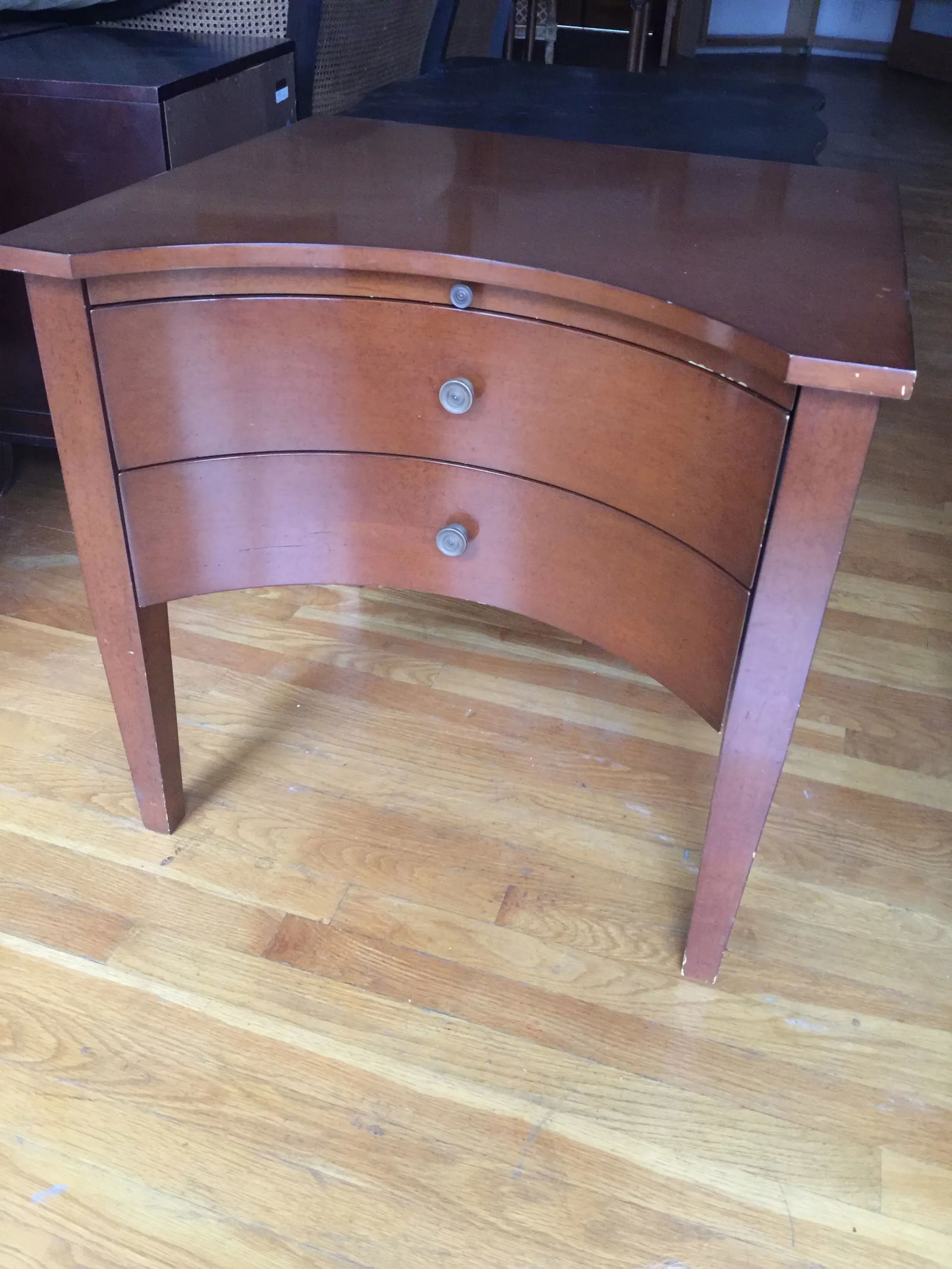 Nancy Corzine End Table With Drawers - 3