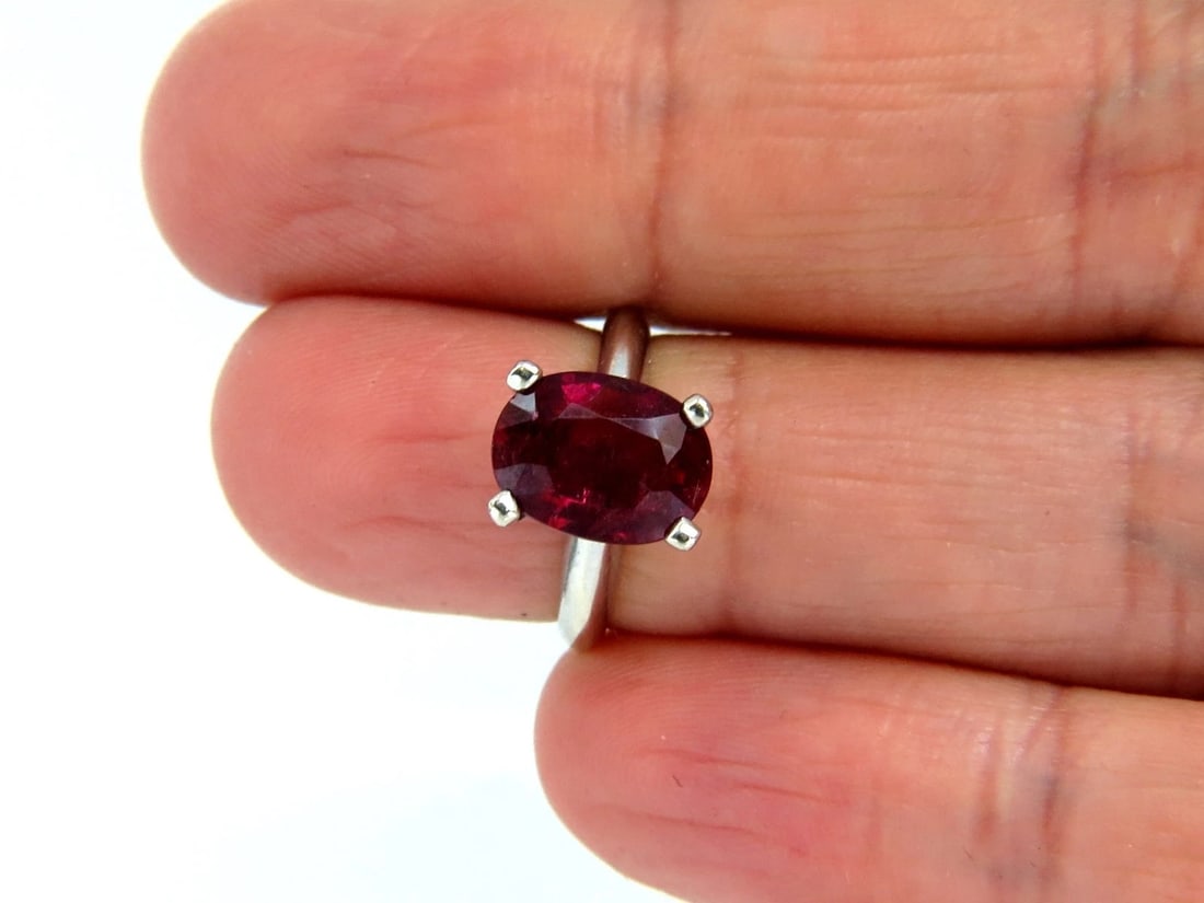 2.65ct Natural Tourmaline Solitaire Ring 14kt** - 5