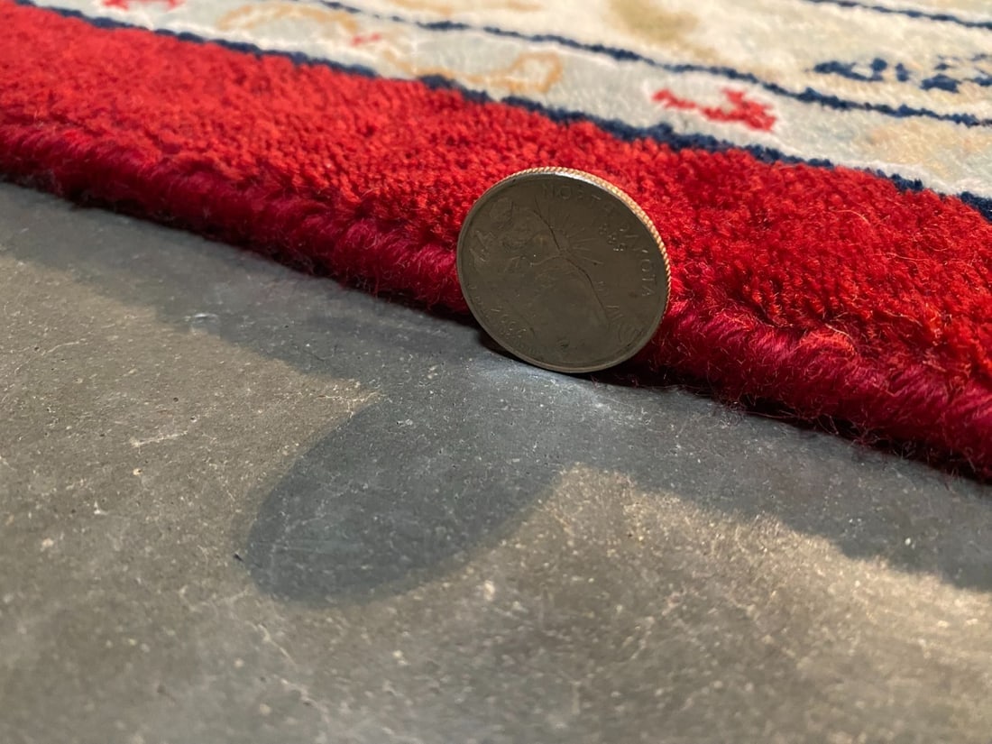 FINE SILK & WOOL KASHAN RUG 10x14 - 9