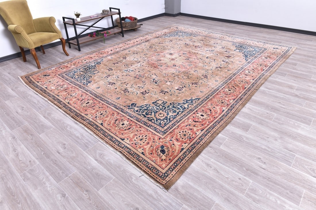 9'10'' x 13'0'' Turkish Handmade Kilim Rug - 240574 - 2