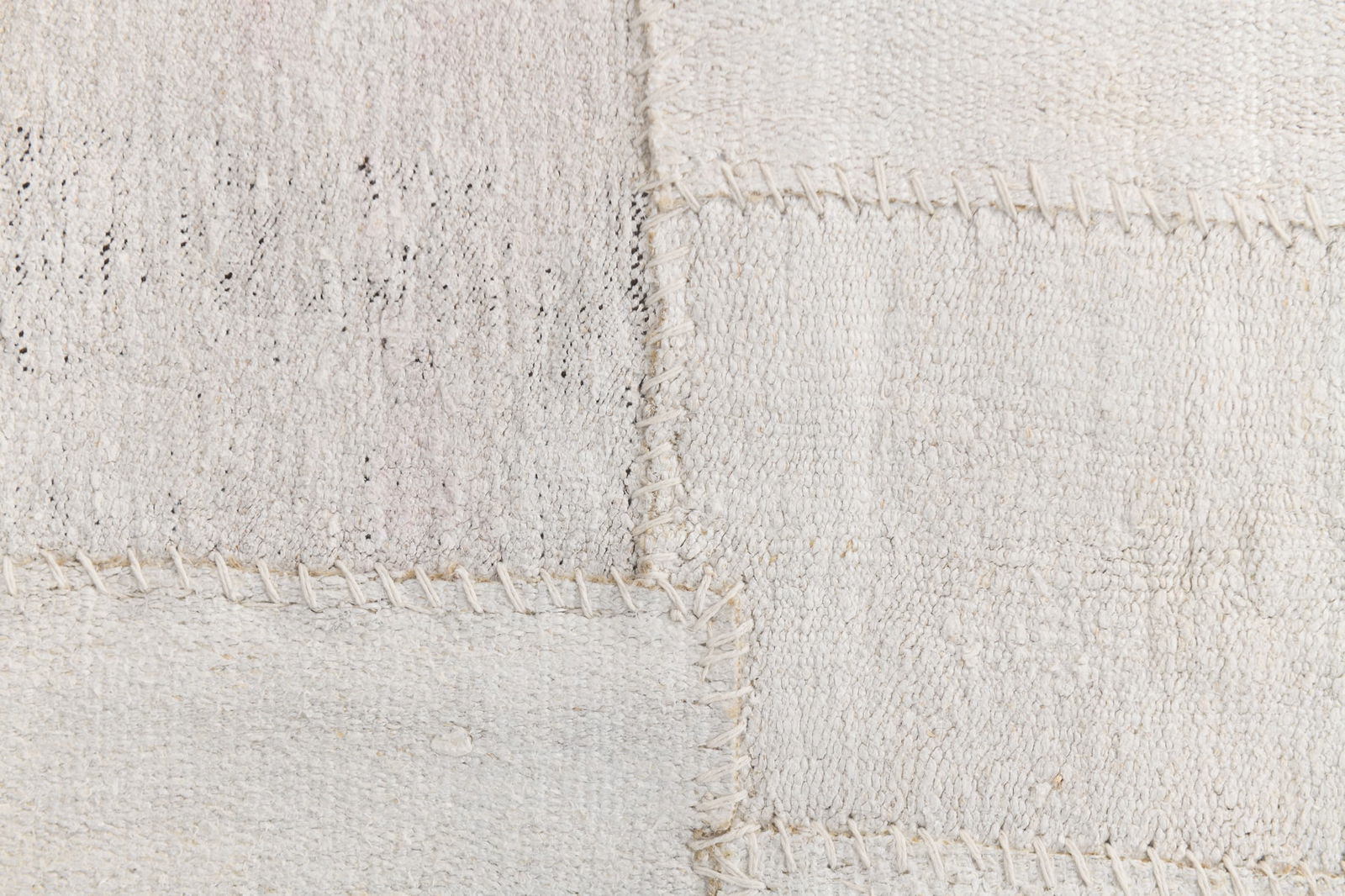 5'8'' x 7'11'' Turkish Hemp Patchwork Rug - 54147 - 10