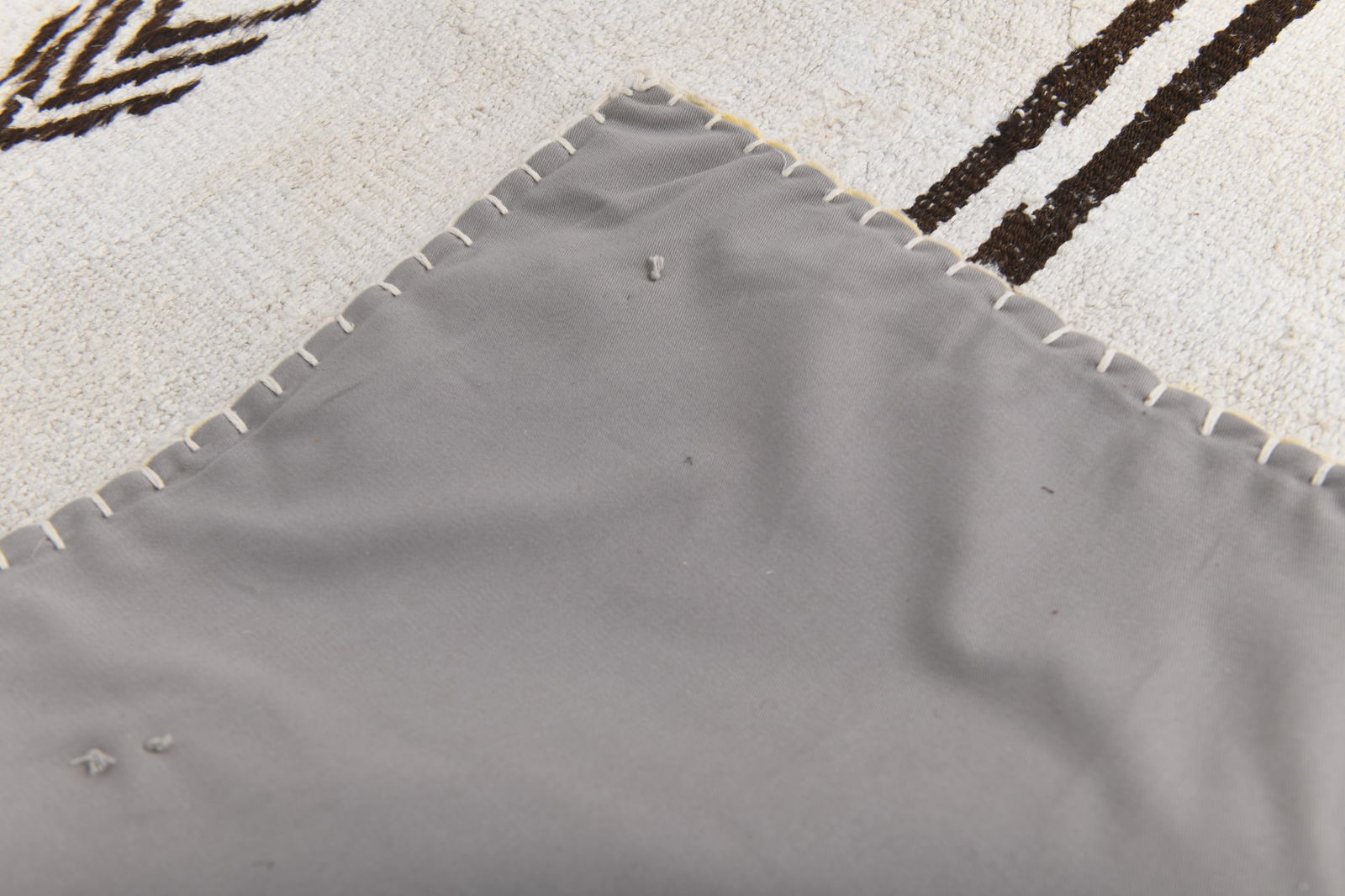 5'8'' x 7'11'' Turkish Hemp Patchwork Rug - 54147 - 16