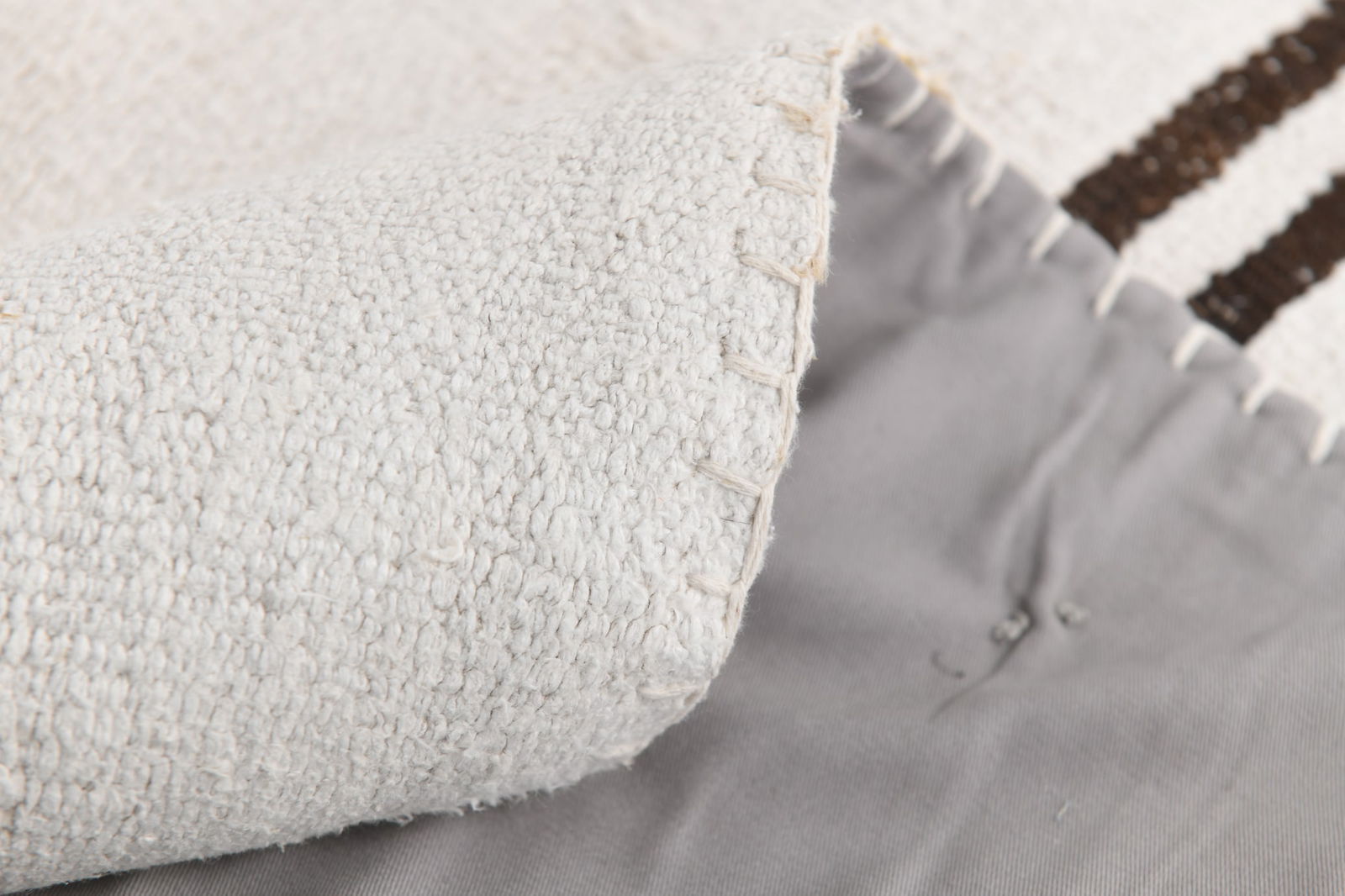 5'8'' x 7'11'' Turkish Hemp Patchwork Rug - 54147 - 18