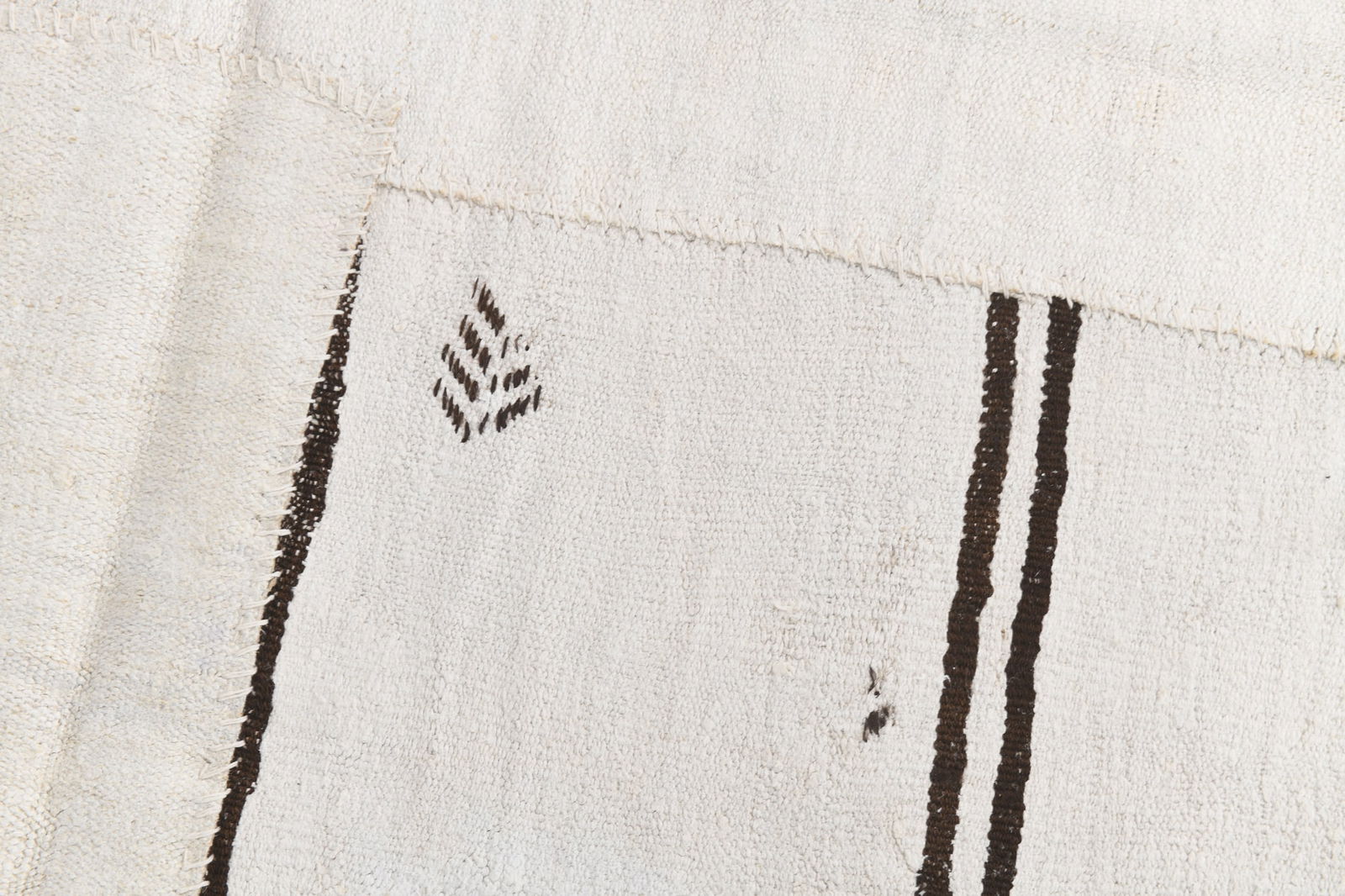 5'8'' x 7'11'' Turkish Hemp Patchwork Rug - 54147 - 8