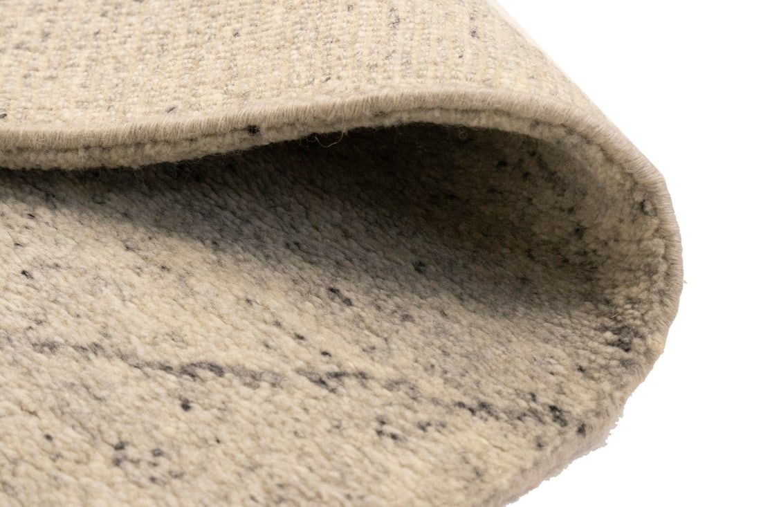 Cream Geometric Modern 6X9 Moroccan Style Oriental Rug - 14