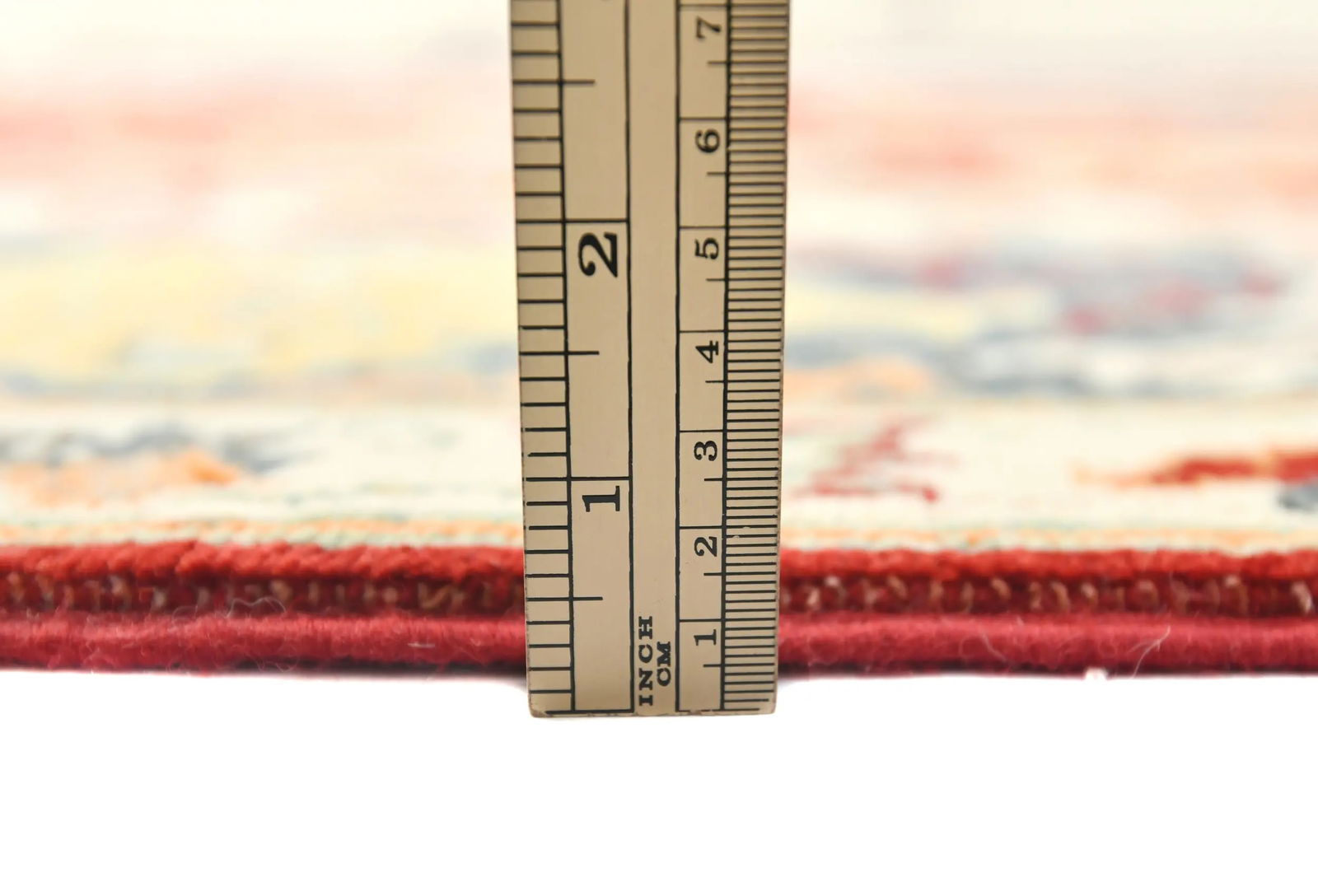 Red Floral 8X10 Oushak Chobi Oriental Rug - 12