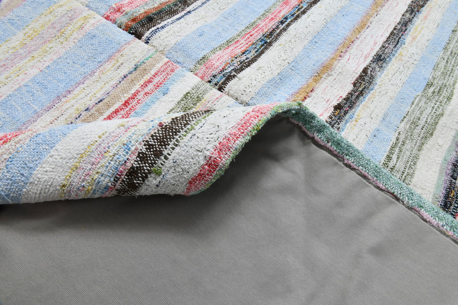 7'2'' x 9'1'' Turkish Flatweave Kilim Rug - 60574 - 19