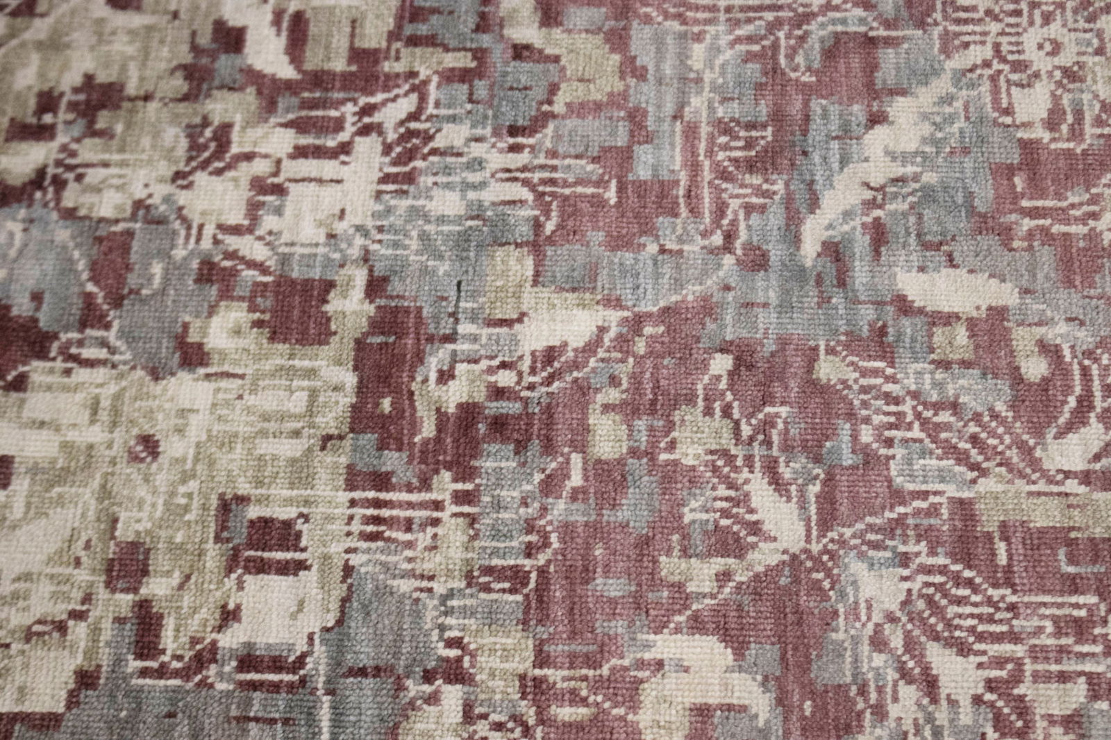 Multicolored Floral 10X13 Modern Oriental Rug - 10