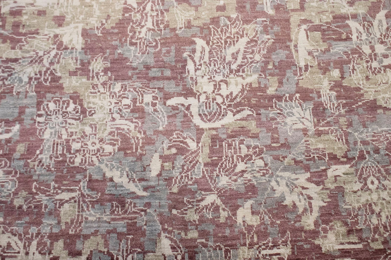 Multicolored Floral 10X13 Modern Oriental Rug - 6