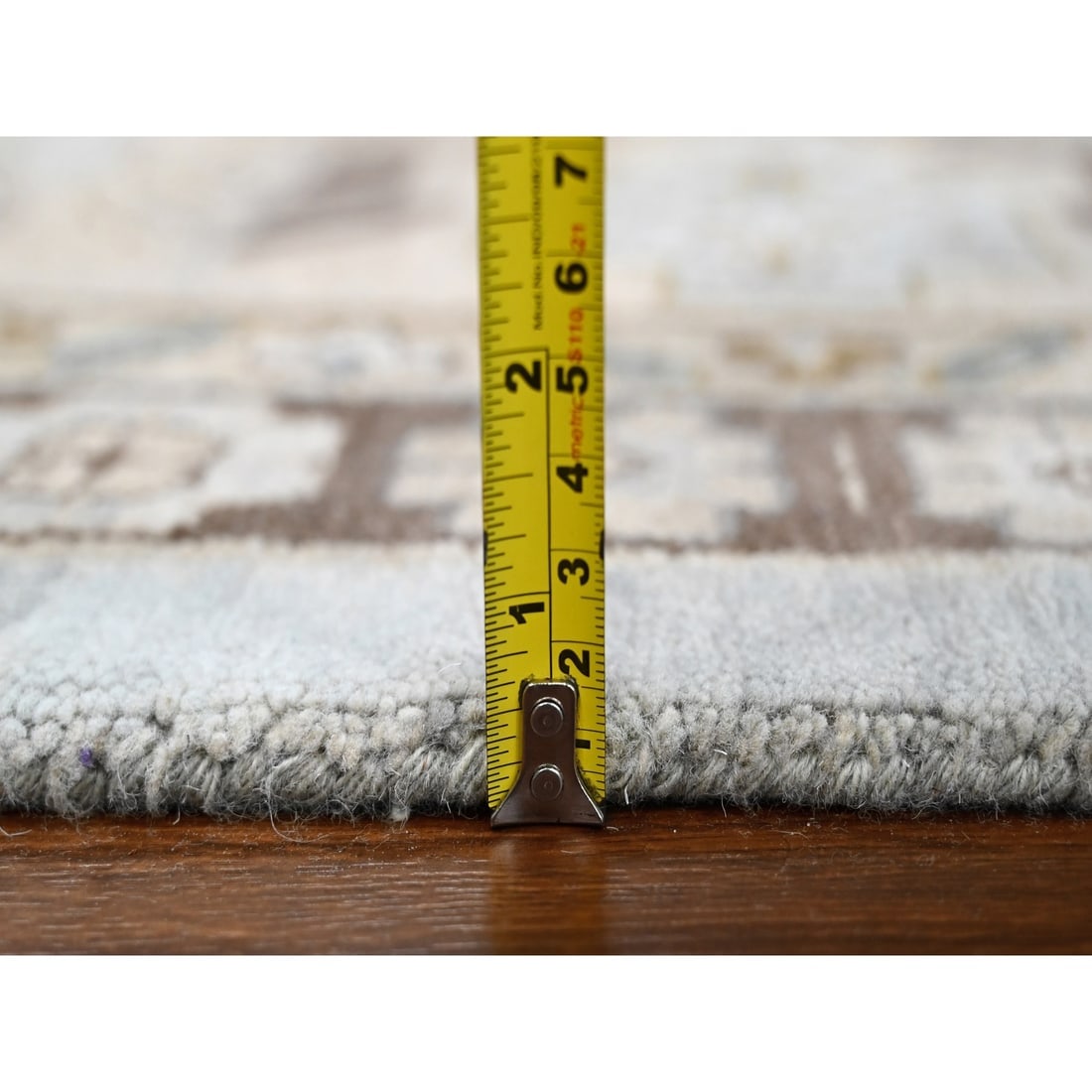 Boothbay Gray Organic Wool Hand Knotted Persian Village Oversized Rug - 10