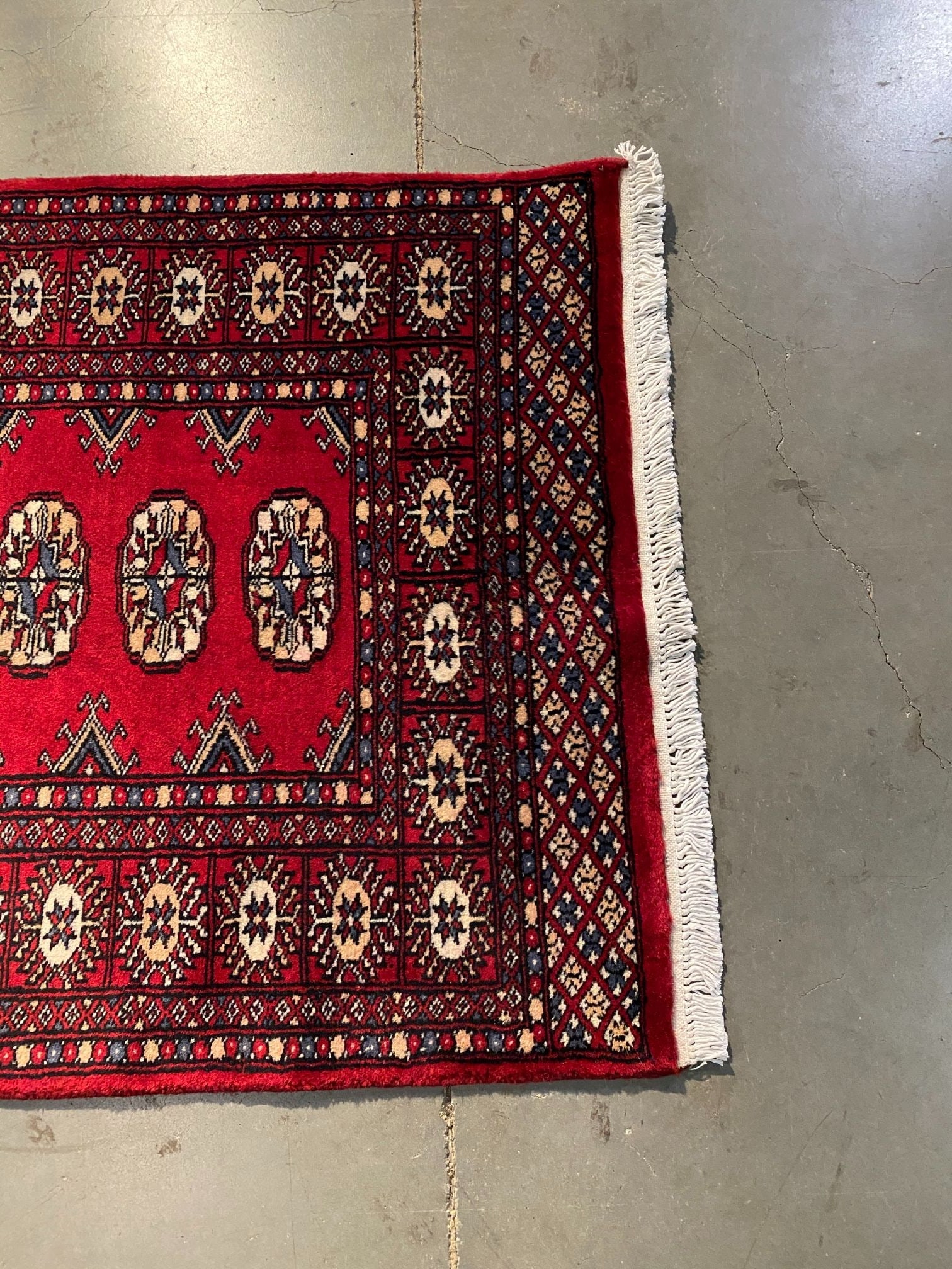 Authentic Bokhars Runner 2'.7" X 11' - 7