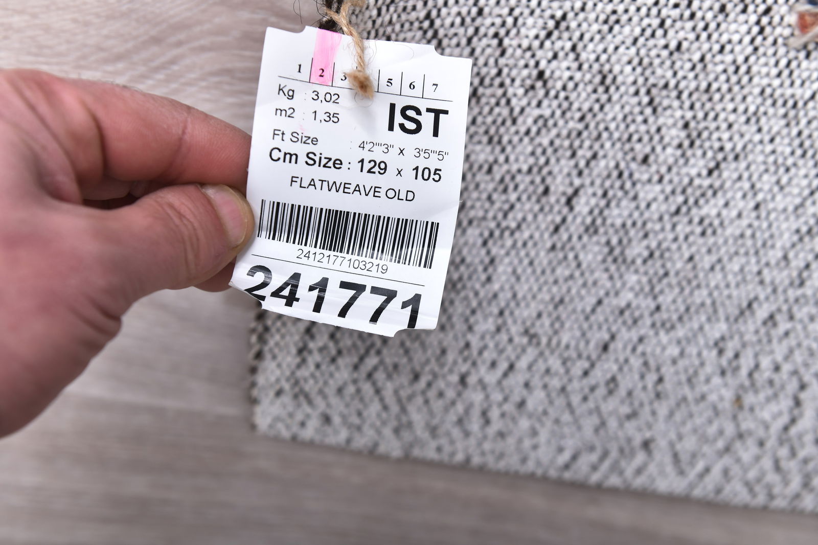 3'5'' x 4'2'' Turkish Flatweave Kilim Rug - 241771 - 13