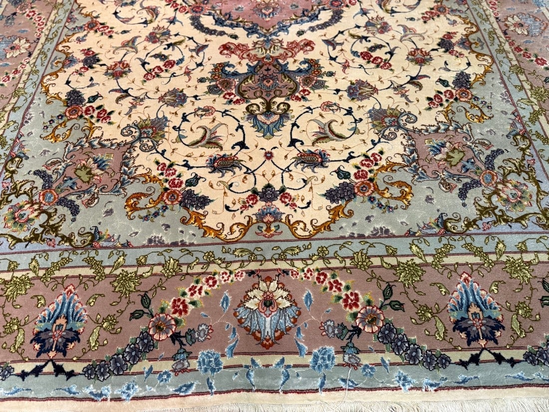 Auth Persian Masterpc Silk & Wool 6.8x10 - 3
