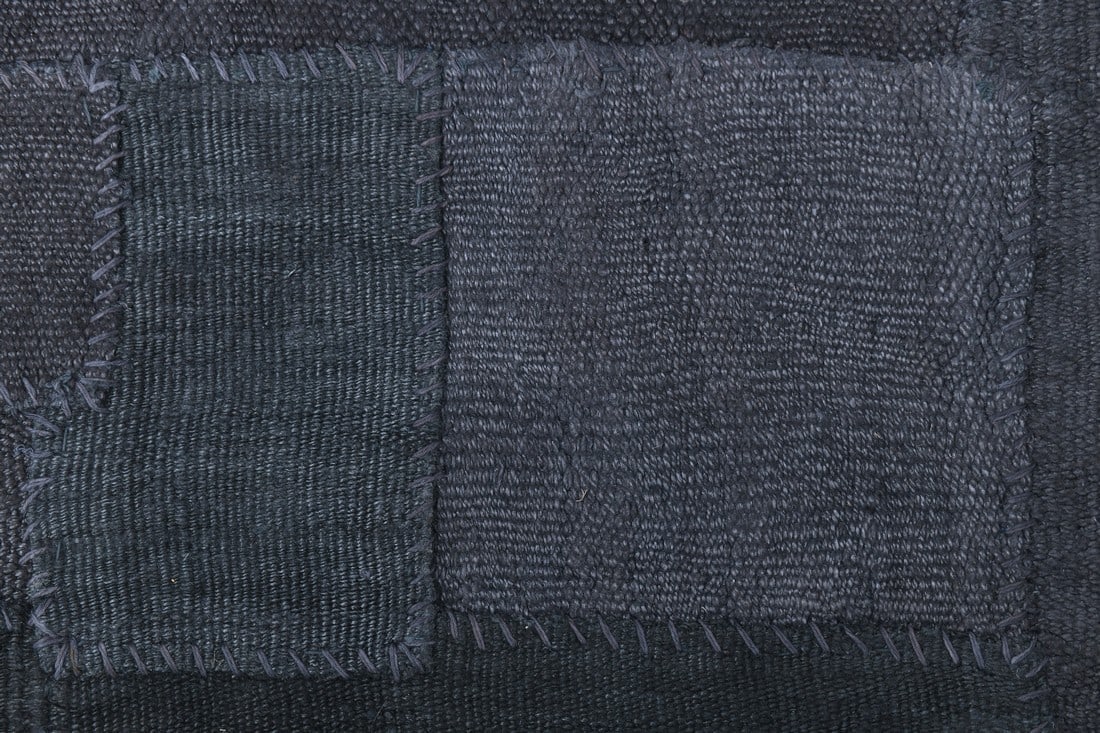 5'1'' x 6'11'' Turkish Hemp Patchwork Rug - 240056 - 7