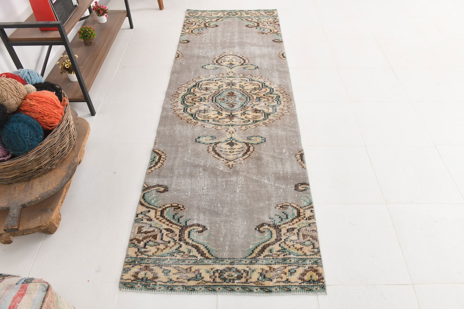 2'9'' x 8'5'' Turkish Handmade Kilim Rug - 24424 - 7