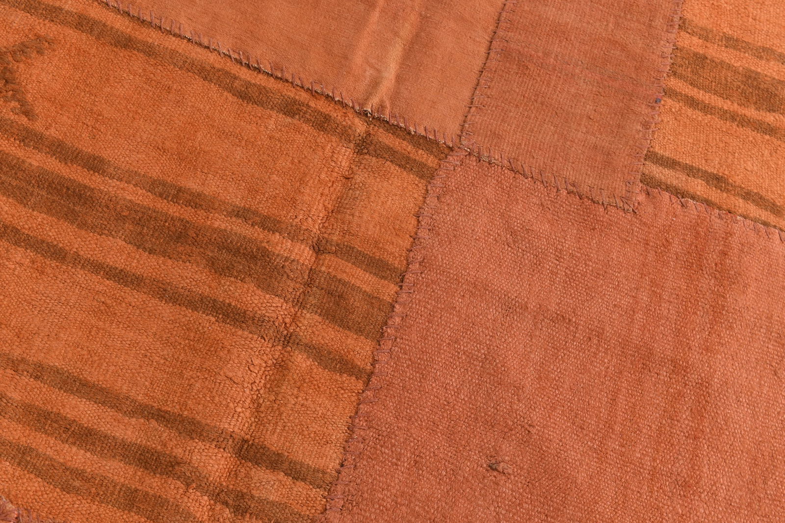 4'11'' x 6'8'' Turkish Hemp Patchwork Rug - 54002 - 10