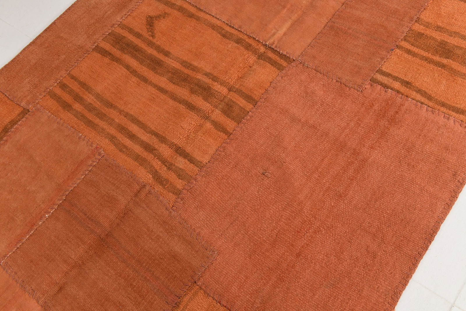 4'11'' x 6'8'' Turkish Hemp Patchwork Rug - 54002 - 8