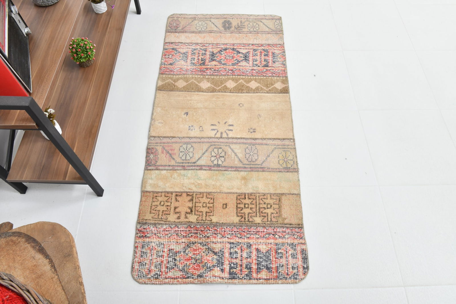 2'1'' x 4'10'' Turkish Flatweave Kilim Rug - 22598 - 8