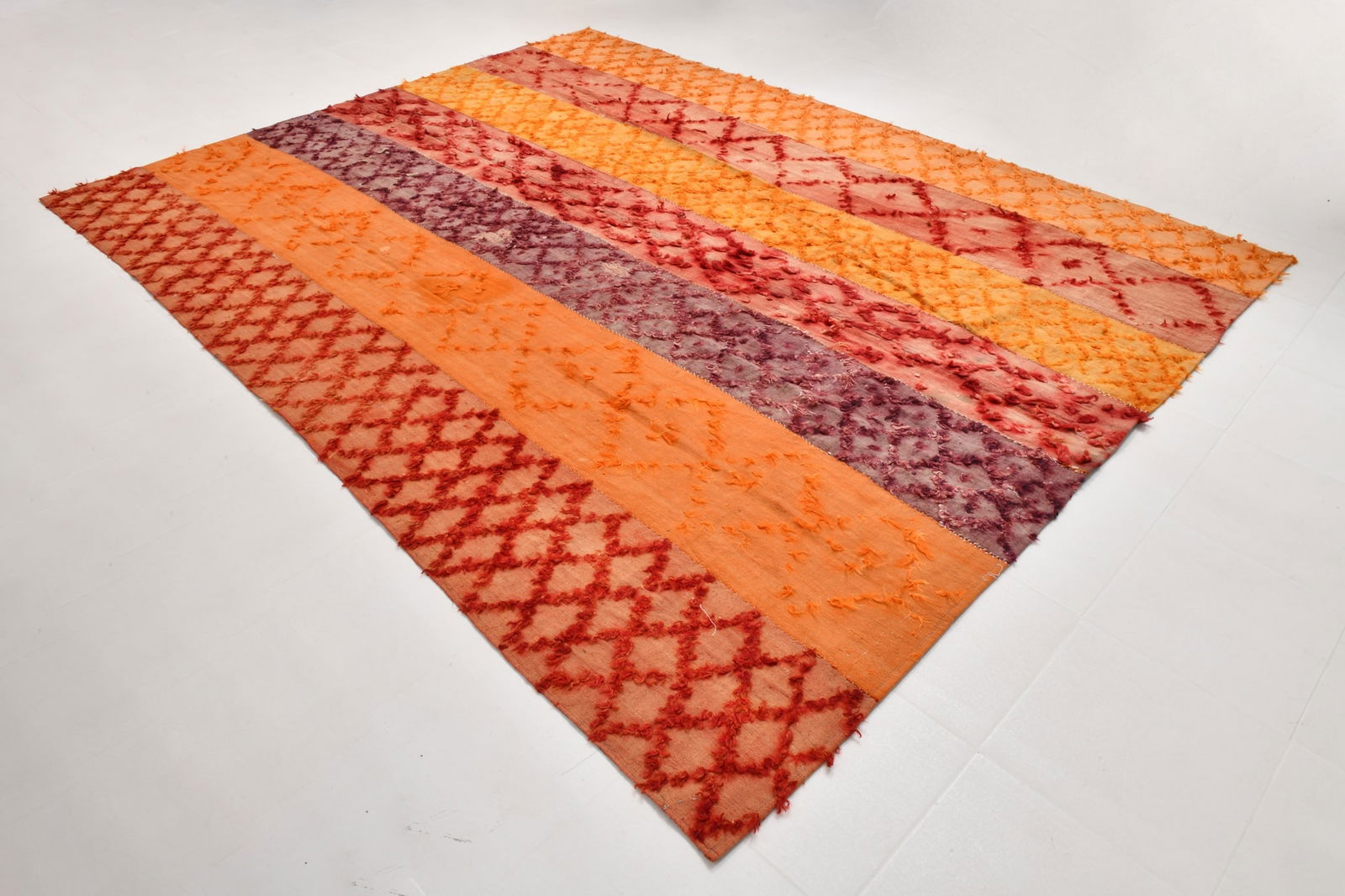 8'10'' x 11'5'' Tulu Filikli Kilim Rug - 70217 - 3