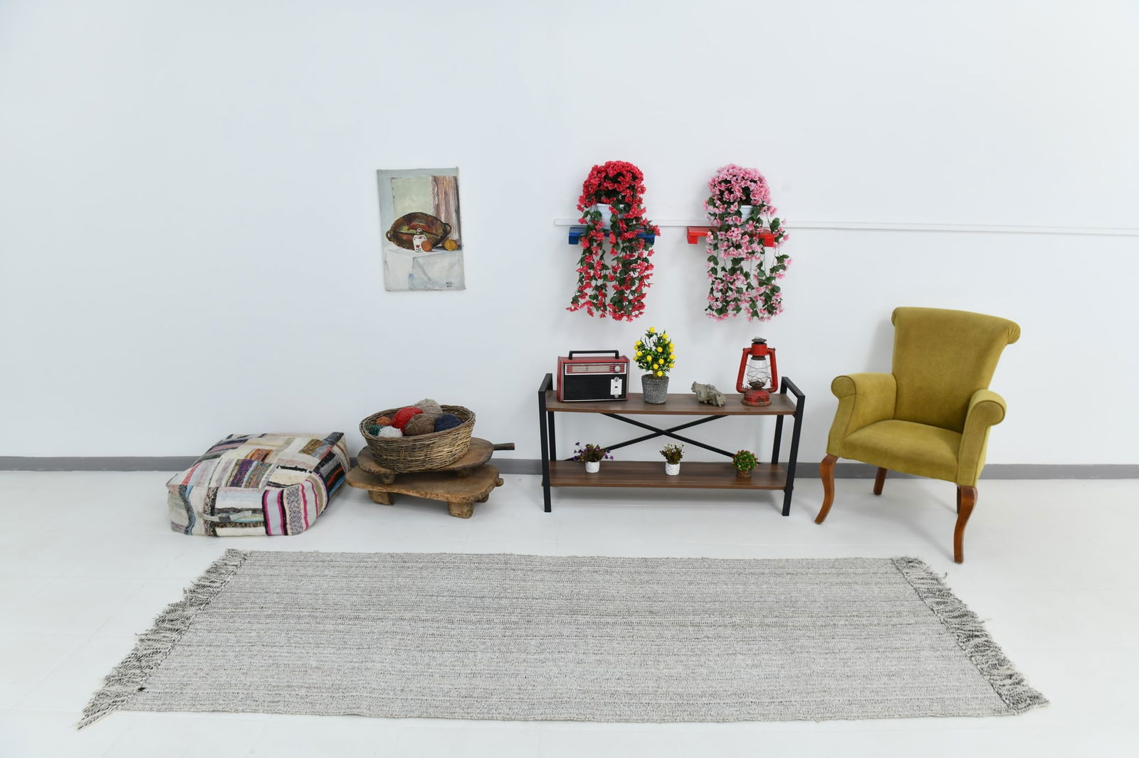 3'4'' x 8'10'' Turkish Flatweave Kilim Rug - 60747 - 2