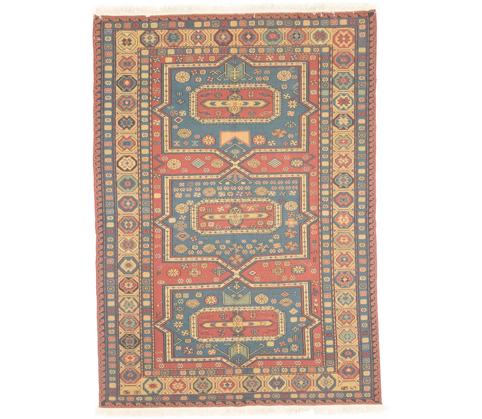 Red Tribal Sumak 6X8 Pakistan Oriental Rug (1 of 16)