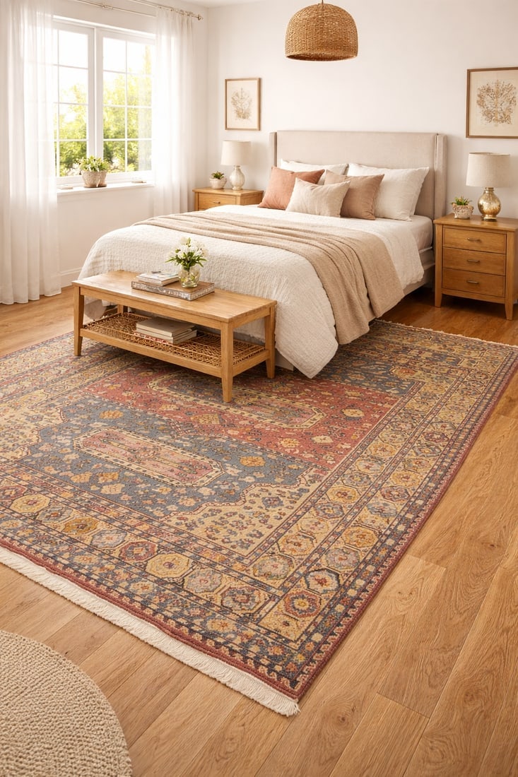 Red Tribal Sumak 6X8 Pakistan Oriental Rug - 2