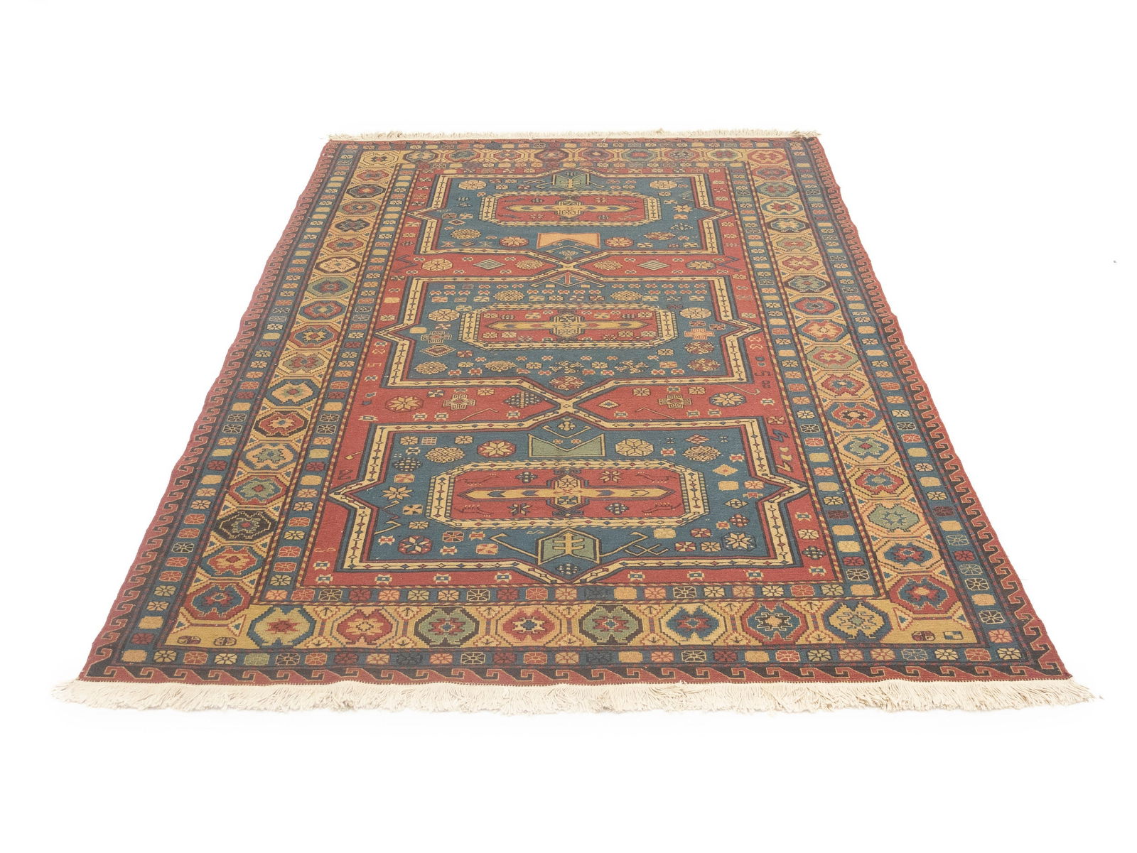 Red Tribal Sumak 6X8 Pakistan Oriental Rug - 6