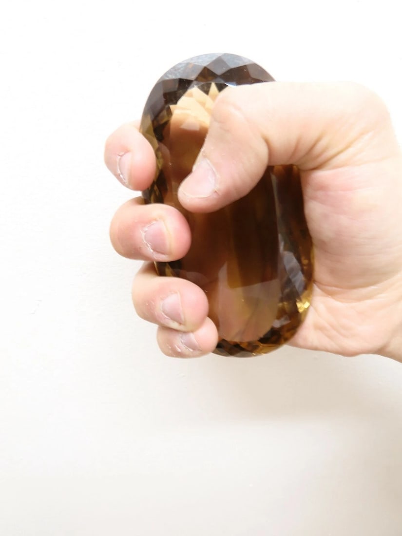 Museum Specimen West American 1835Ct Natural Smoky Quartz Stone - 7