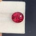 5.70 Carat Cherry Red Garnet Gemstone, Brilliant Fancy Oval Cut Gemstone - 20